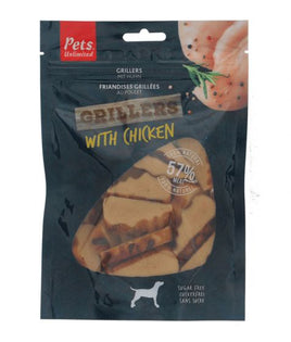 Pets Unlimited Grillers with Chicken 100g