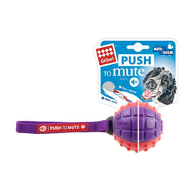 Regular Ball "Push To Mute" solid red/purple