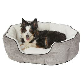 Midwest QuietTime Deluxe Taupe Tulip Bed (M)