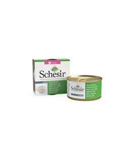 Schesir Cat Wet Food-Kitten Chicken Fillets With Aloe -85g