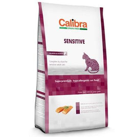 Calibra Cat Grain Free Sensitive Salmon 7Kg