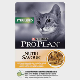Pro Plan Sterilised Cat Wet Food - Chicken - 85g Sachet