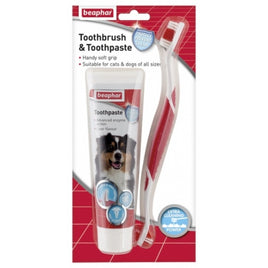 Beaphar Toothbrush & Toothpaste