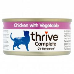 Thrive Cat Chicken with Vegetable Wet Food 75g