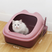 Habibi Pets Colourful Litter Tray With Scoop
