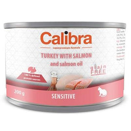 Calibra Cat Sensitive Turkey With Salmon And Salmon Oil