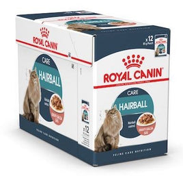 Royal Canin Wet Food - Hairball Care in Gravy (12 X 85G Pouches)