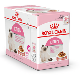 Royal Canin Wet Food - Kitten With Gravy (12 X 85G Pouches)