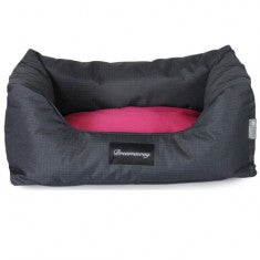Fabotex Boston Sofa Anthracite - Fuxia
