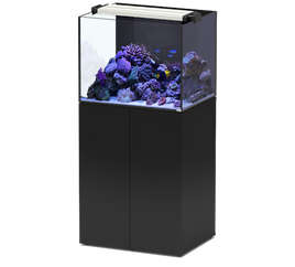 AQUAVIEW 65 AQUARIUM + CABINET 136L 2WD BLACK - 65x50x50cm