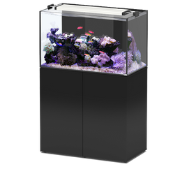 AQUAVIEW 92 AQUARIUM + CABINET 212L 2WD BLACK - 92x50x55cm