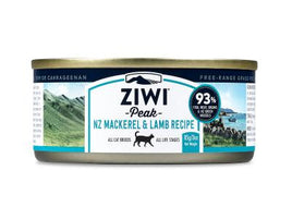 Ziwi Peak Canned Cat Food Mackerel & Lamb