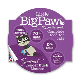 Little Big Paw Cat Gourmet Duck Mousse