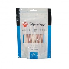 Perrito Snack Chicken & Pollock Sandwich 100g - For Cats & Small Dogs