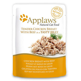 Applaws Cat Chicken With Beef Jelly Pouches