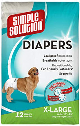Simple Solutions Disposable  Diapers L