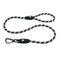 Doco 5ft Reflective Rope Leash With Click And Lock Snap