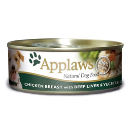 Applaws Dog Chicken With Beef Tin
