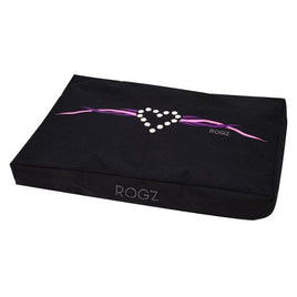 Rogz Flat Pod Bed - Purple Chrome