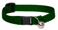 Cat Collar Green 1/2'' Basic W/ Bell