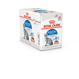 Royal Canin Wet Food - Indoor in Gravy (12 X 85G Pouches)