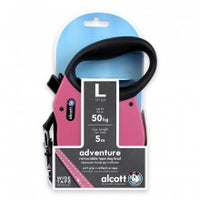 Adventure Retractable Leash - 5M - Large (Various Colours)