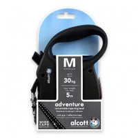 Adventure Retractable Leash - 5M - Medium (Various Colours)