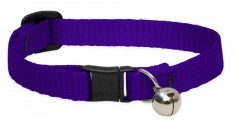 Cat Collar Purple 1/2'' Basic W/ Bell