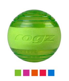 Rogz Squeekz Fetch Ball - BLUE