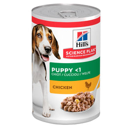 Hills Science Plan Puppy Food with Chicken -370g can