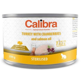 Calibra Cat Sterilised Turkey With Cranberries And Salmon Oil