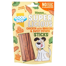 Goodboy Super Licious Chicken with Broccoli & Sweet Potato Sticks 100g