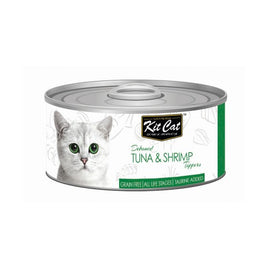 Kit-Cat Tin-Tuna & Shrimp Toppers
