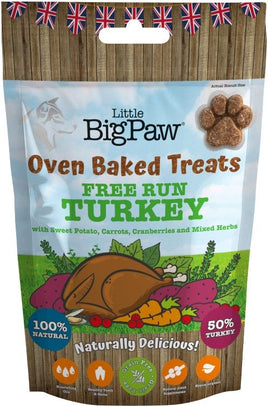 Little Big Paw Oven Baked Turkey Treats For Dog