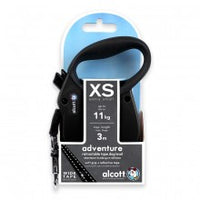 Adventure Retractable Leash - 3M - Extra Small (Various Colours)