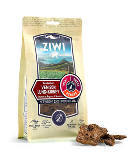 ZiwiPeak Venison Lung & Kidney Dog Treats - 60G